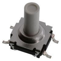 E-SWITCH TL6120DF300QG Tactile Switch, SPST-NO-DM, TL6120 Series, Top Actuated, Surface Mount, Round Button, 300 gf