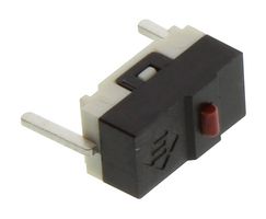 E-SWITCH TS10100F070P Microswitch, Subminiature, Pin Plunger, SPST-NO, Solder, 100 mA, 48 V
