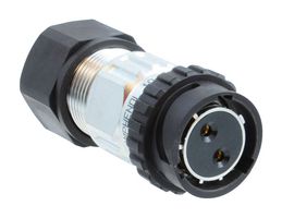 AMPHENOL INDUSTRIAL C10-730512-Z2P Circular Connector, Amphe OBTS Series, MIL-DTL-26482 Series II, Straight Plug, 2 Contacts