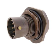 AMPHENOL INDUSTRIAL PT07A-8-4S Circular Connector, PT Series, MIL-DTL-26482 Series I, Jam Nut Receptacle, 4 Contacts