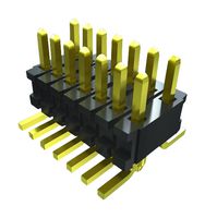 SAMTEC FTR-110-51-L-D-06-P-TR Pin Header, Board-to-Board, 1.27 mm, 2 Rows, 20 Contacts, Surface Mount Straight, FTR Series
