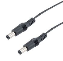L-COM DCF5521MM-1FT BARREL POWER CORD