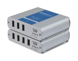L-COM ICR2304POE ICRON USB RANGER 2304POE USB 20 POWER OVER ETHERNET LAN EXTENDER SYSTEM, 00-00465, 4-PORT USB 20 POWER OVER ETHERNET, LAN EXTEND