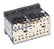 SCHNEIDER ELECTRIC LC2K0610U7 Contactor, 6 A, DIN Rail, 240 VAC, 3PST-NO, 3 Pole, 2.2 kW