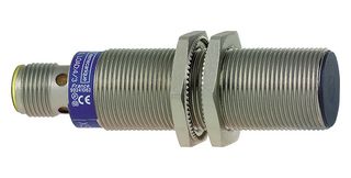TELEMECANIQUE SENSORS XS1M18MA250K Inductive Proximity Sensor, OsiSense XS, M18, 5 mm, SPST-NO, 24 to 240 Vac/dc, Connector