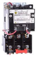 SQUARE D BY SCHNEIDER ELECTRIC 8536SCO3V06 Motor Starter, Non-Reversing, 27A, NEMA 1, Three Phase, 3 Pole, 10 HP, 480VAC
