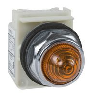 SCHNEIDER ELECTRIC 9001KP7A9 Incandescent Lamp, BA9s, 30 mm, 240 VAC, Dome, Harmony 9001K Series