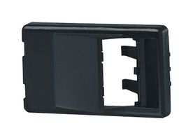 PANDUIT CFFPA2BL Faceplate, Faceplate, Panduit Mini-Com Modules, 2, ABS (Acrylonitrile Butadiene Styrene) Body