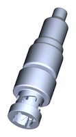 TE CONNECTIVITY - RAYCHEM DK-621-0439-4P Data Bus Connector, Triaxial, Straight Plug, Pin, D Polarity, Cable Mount, MIL-STD-1553B Series