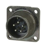 ITT CANNON MS3102R14S-5P Circular Connector, MIL-DTL-5015 Series, MS3102 Series, Box Mount Receptacle, 5 Contacts