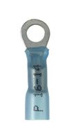 PANDUIT PH14-38R-Q Ring Tongue Terminal, M10, 3/8", 14 AWG, 2.5 mm², Pan-Term Series, Blue