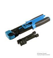 IDEAL 33-750 Crimp Tool, RJ11 / RJ45 Plugs, RJ45 Non-Keyed Solid Plugs