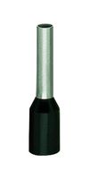 WAGO 216-244 Wire Ferrule, Single Wire, 16 AWG, 1.5 mm², 10 mm, Black