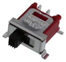 E-SWITCH 500ASSP1SM6QE Slide Switch, Subminiature, SPDT, On-None-On, Surface Mount, 500A Series, 3 A, 120 V