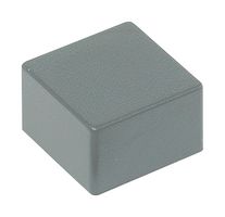E-SWITCH 6JGRY Switch Cap, E-Switch LC Series Push-Button, 320 & TL1100 Series Tactile Switches, Gray, 6J Series