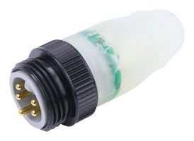 MOLEX 1300390371 Conector para Sensor, Terminador 5P Macho, Mini-Change 130039 Series, 7/8", Male, 5 Contactos