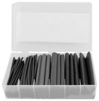 Fp 301 Kit Black 3m Heat Shrink Tubing Kit 102 6 Long Pieces In Various Sizes Polyolefin