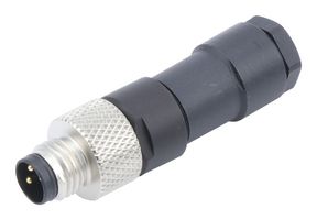 MOLEX 120091-0004 Sensor Connector, Nano-Change 120091 Series, M8, Male, 3 Positions, Solder Pin