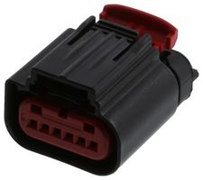 TE CONNECTIVITY - AMP 1-1419168-2 Automotive Connector Housing, Receptacle, 6 Positions