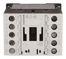 EATON CUTLER HAMMER XTCE007B01T Contactor, 7 A, DIN Rail, Panel, 690 VAC, 3PST-NO, 3 Pole, 3.5 kW