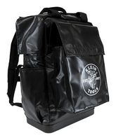 KLEIN TOOLS 5185BLK TOOL BAG BACKPACK, 18" X 10" X 23", BLK