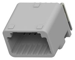 TE CONNECTIVITY - AMP 1318772-2 Automotive Connector, 025 Series, Right Angle Plug, 12 Contacts, PCB Pin
