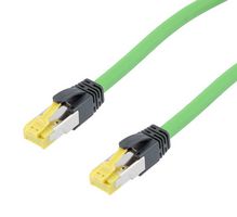 L-COM TRGPC506-1M PROFINET TYPE B-C CAT5E 2-PAIR RJ45-RJ45 CABLE SF-UTP DOUBLE SHIELDED 22AWG STRANDED DRAG CHAIN HIGH FLEX INDUSTRIAL OUTDOOR PUR