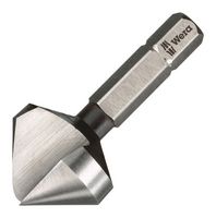WERA 05104663001 * 845 1-FLUTE COUNTERSINK BITS, 12.40 X