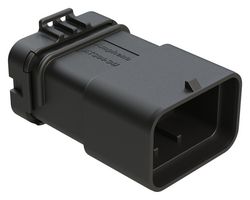 AMPHENOL SINE/TUCHEL ATS04-34PB1 Carcasa de Conector Automotriz, Negro, ATS Series, Receptáculo eléctrico, 34 Posiciones
