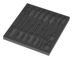 WERA 05137310001 9810 FOAM INSERT SCREWDRIVER SET 1, EMPTY, 344 X 30 X 392 MM ROHS COMPLIANT: YES