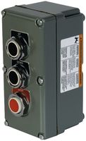 SCHNEIDER ELECTRIC 9001KYK32 Control Station, 3PST-NO, 3PST-NC, 3 Position, Zinc, Harmony 9001K Series