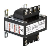 SQUARE D BY SCHNEIDER ELECTRIC 9070EO51D1 Chassis Mount Transformer, Industrial Control, 220 X 440V, 230 X 460V, 240 X 480V, 110V, 500 VA