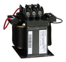 SQUARE D BY SCHNEIDER ELECTRIC 9070TF500D20 Chassis Mount Transformer, Type TF, Industrial Control, 208V, 230V, 460V, 115V, 500 VA, 50Hz / 60Hz