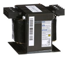 SQUARE D BY SCHNEIDER ELECTRIC 9070T500D15 Chassis Mount Transformer, Industrial Control, 240 x 480V, 23V/110V, 24V/115V, 25V/120V, 500 VA