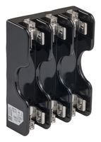 SQUARE D BY SCHNEIDER ELECTRIC 9080FB3621R Fuse Holder, Modular, Box Lug, Class R, 60 A, 600 V, 3 Fuse, 9080FB Series