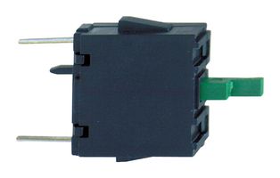 SCHNEIDER ELECTRIC ZBE701 Contact Block, Harmony XB5, XB4, NO, PCB Mounting, Slow Break, 4A