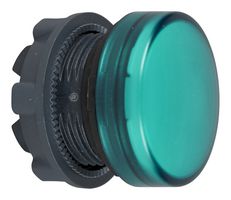 SCHNEIDER ELECTRIC ZB5AV03 Indicator Lens, Green, Round, 22 mm, Pilot Light Head, Schneider Harmony Pilot Lights