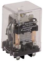 TE CONNECTIVITY - POTTER&BRUMFIELD KUL-11D15D-24 Power Relay, DPDT, 24 VDC, 10 A, KUL Series, Socket, Latching Dual Coil