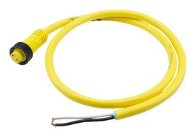 MOLEX 1300060091 Sensor Cable, Mini-Change Receptacle, Free End, 2 Positions, 1.83 m, 6 ft