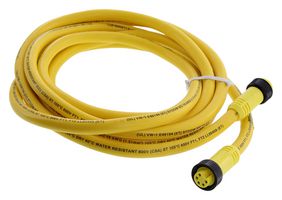 MOLEX 1300101013 Sensor Cable, Mini-Change Plug, Mini-Change A-Size Receptacle, 5 Positions, 3.66 m, 12 ft