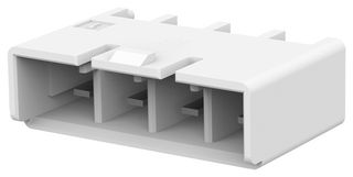 AMP - TE CONNECTIVITY 1376384-1 Rectangular Power Connector, 4 Contacts, Power Key 5.0 Series, Through Hole Mount, Through Hole