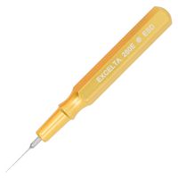 EXCELTA 260E-ESD Spatula, Lubricator, Mini, Straight, SS, Aluminum Handle, Oiler, 0.008" Tip, Gold, 260 Series