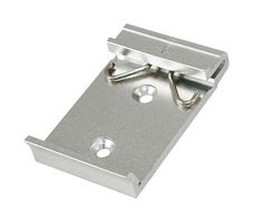 L-COM DIN-MNT30 Clip de Montaje, 30 mm, Aluminio Extruido,Rieles DIN 3