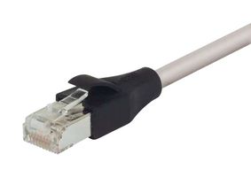 L-COM TRD855SCR-250 Cable Ethernet, Cat 5e, RJ45 Macho a RJ45 Macho, Gris, 76.2 m, 250 ft