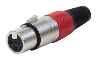 MULTICOMP PRO PS000017 XLR Connector, 3 Contacts, Receptacle, Cable Mount, Silver Plated Contacts