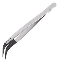 IDEAL-TEK 277CFR.SA.1 Tweezer, General Purpose, Curve, Pointed, Polyamide Tip, 120 mm Length