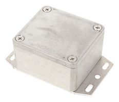 HAMMOND 1550Z104F Metal Enclosure, w/ Flange, Instrument, Diecast Aluminum, 64 mm, 58 mm, 35 mm, IP66, IP67, IP68