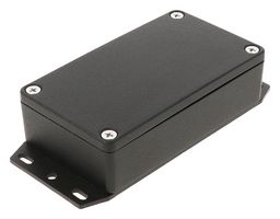 HAMMOND 1550Z106FBK Alojamiento Metálico, c/ Brida, Instrument, Aluminio fundido a presión, 115 mm, 65 mm, 30 mm