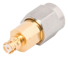 AMPHENOL SV MICROWAVE 1112-6216 RF / Coaxial Adapter, SMP, Jack, 2.4mm Coaxial, Plug, Straight Adaptor, 50 ohm