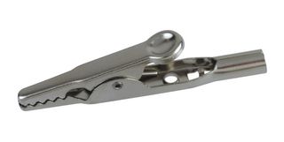 Alligator Clip, 0.51" Jaws Open, 10 A Current
